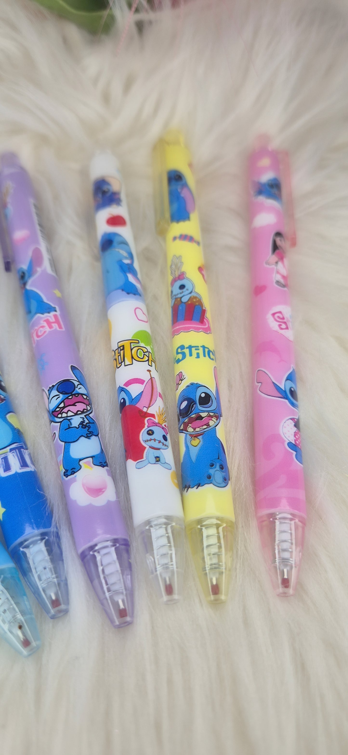 Penna Lilo & Stitch a scatto inchiostro gel nero