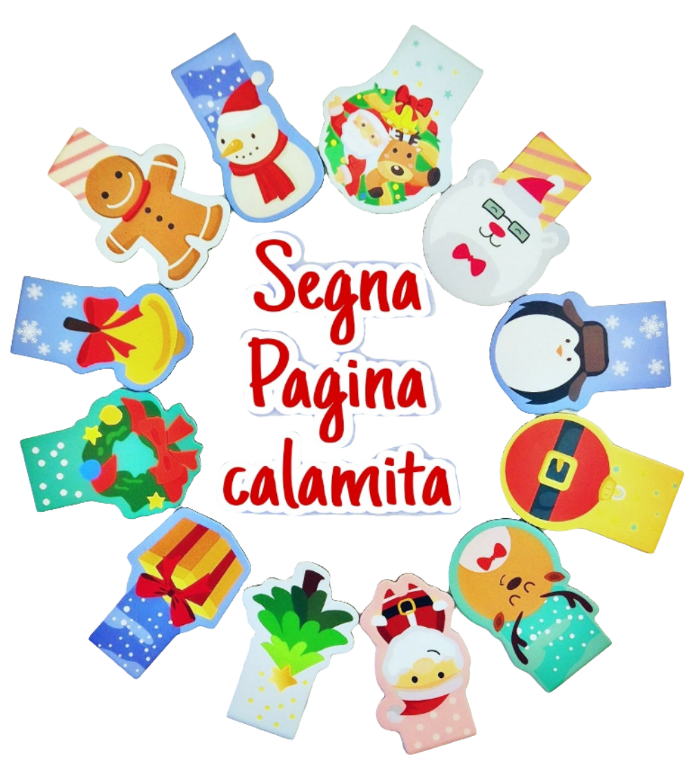 Segna-Pagina calamita a tema Natalizio ππ
π»β¨οΈ da collezionare