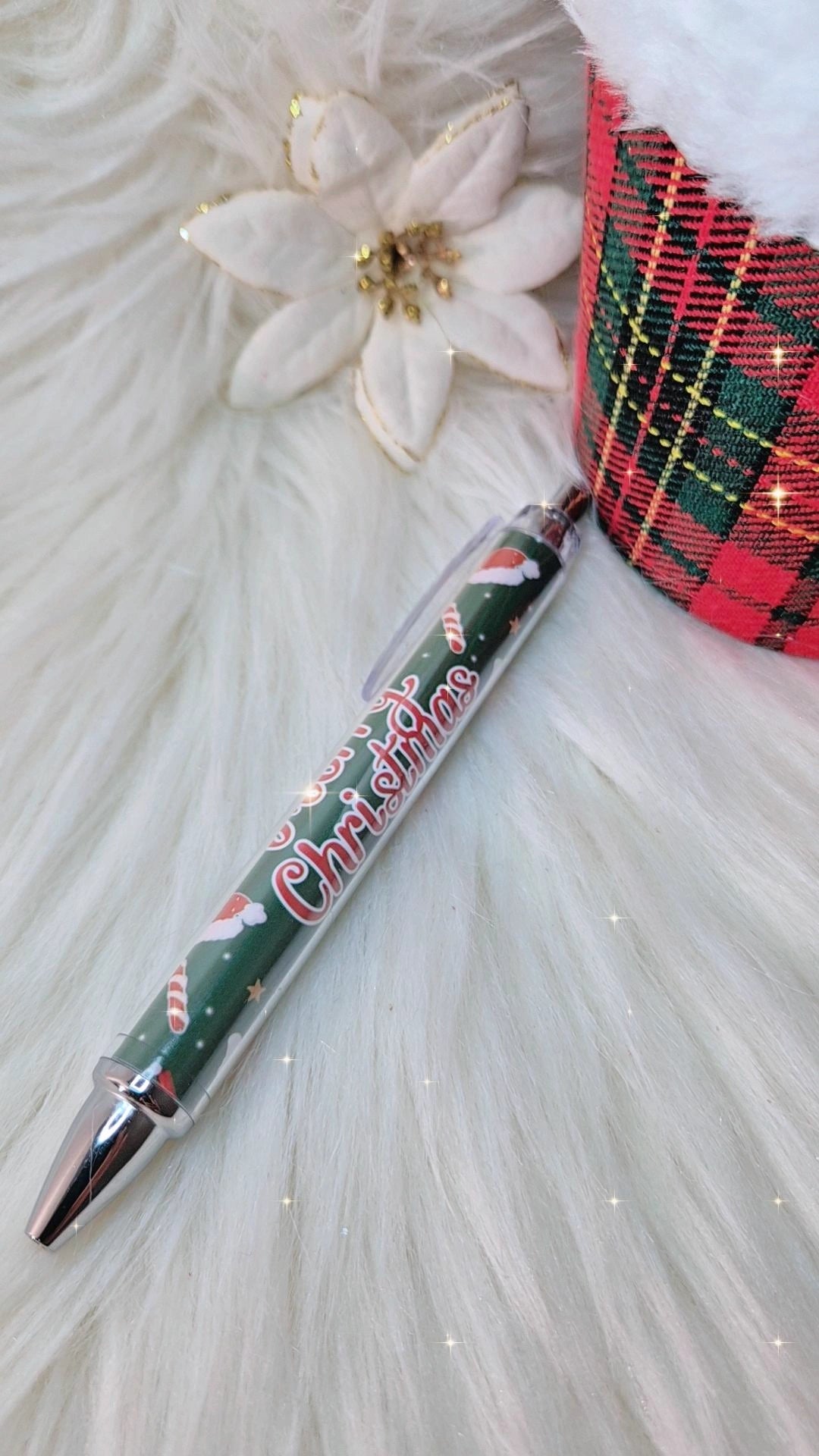 Penna Natalizia 🎅🏻 edizione limitata 2025🎄 inchiostro nero