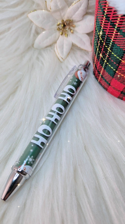 Penna Natalizia 🎅🏻 edizione limitata 2025🎄 inchiostro nero