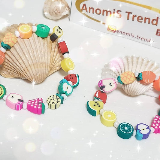 Bracciale elastico mix frutta