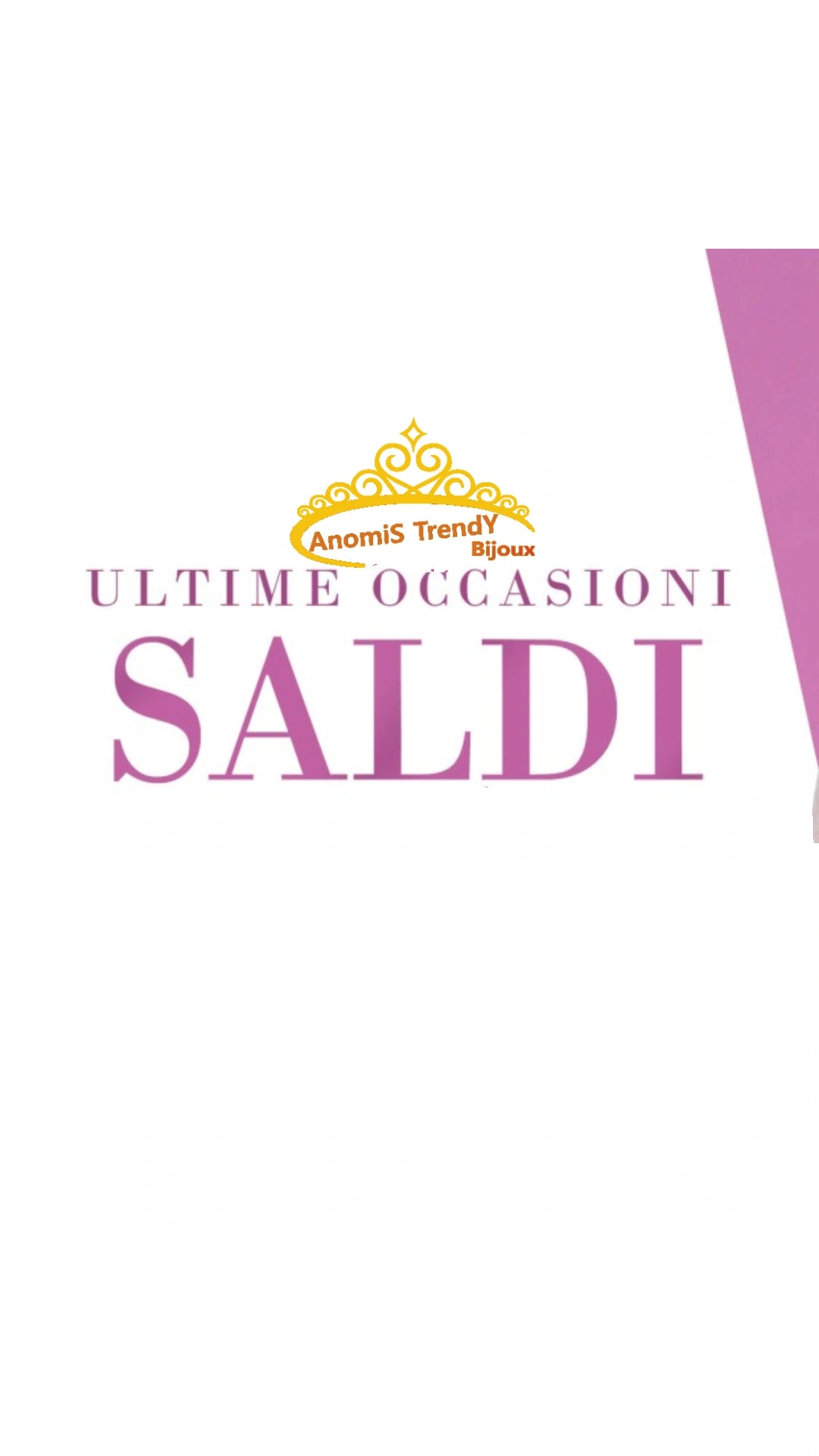 ULTIME OCCASIONI SALDI