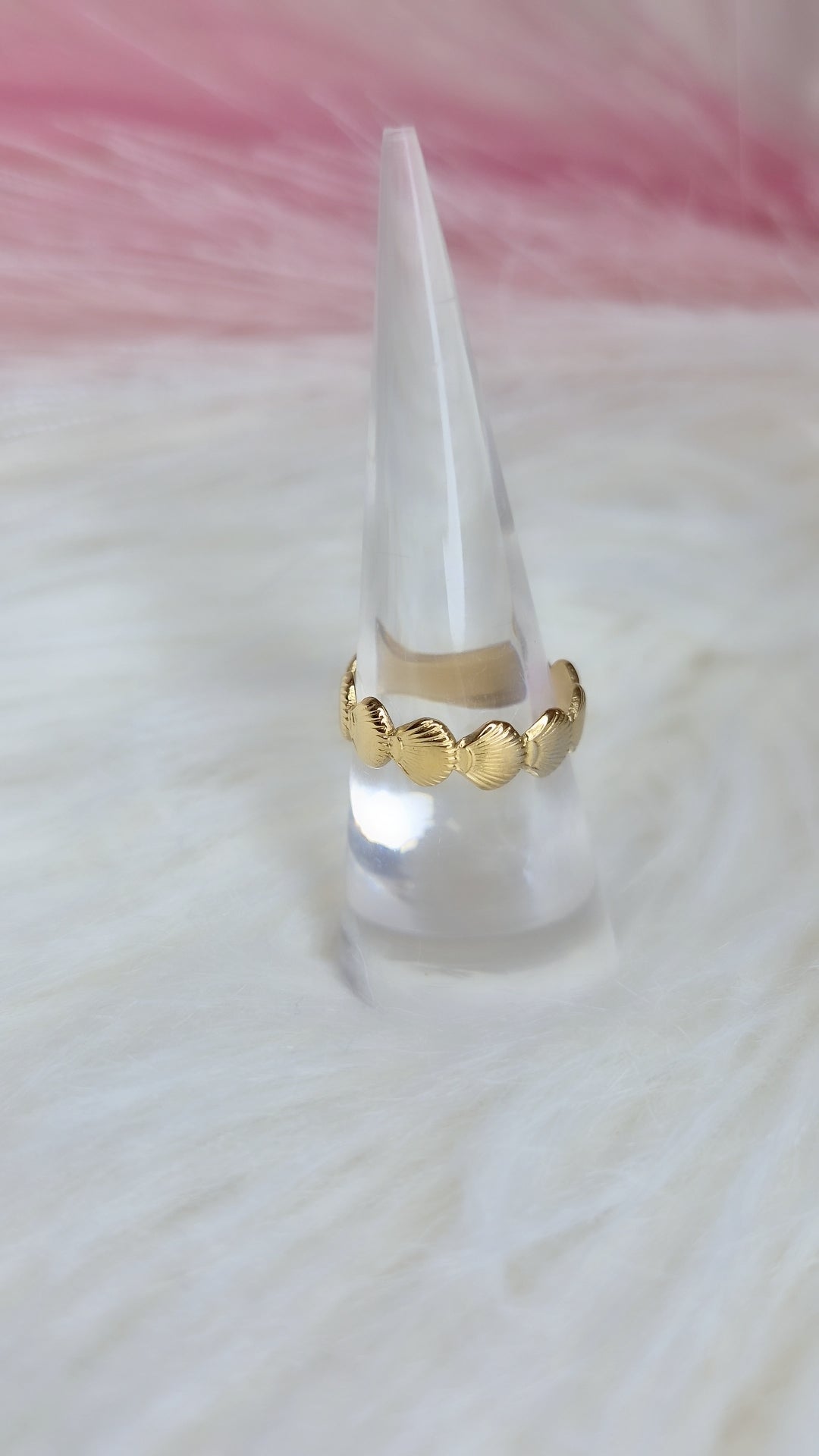 Anelli vari soggetti tema mare in acciaio anallergico silver gold bicolor misura regolabile