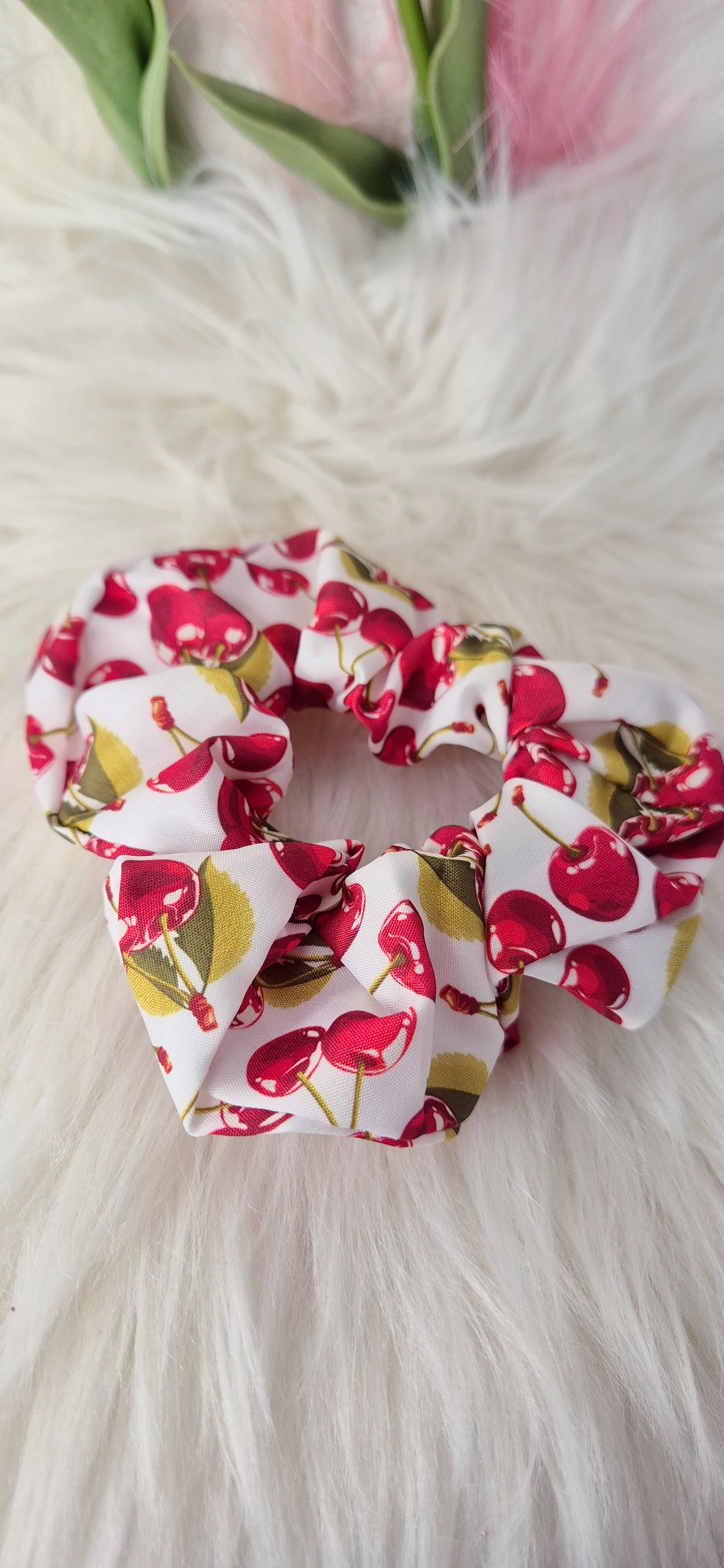 Scrunchies elastici per capelli Tuttifrutti 🍒🍋🍉 Estate 2025