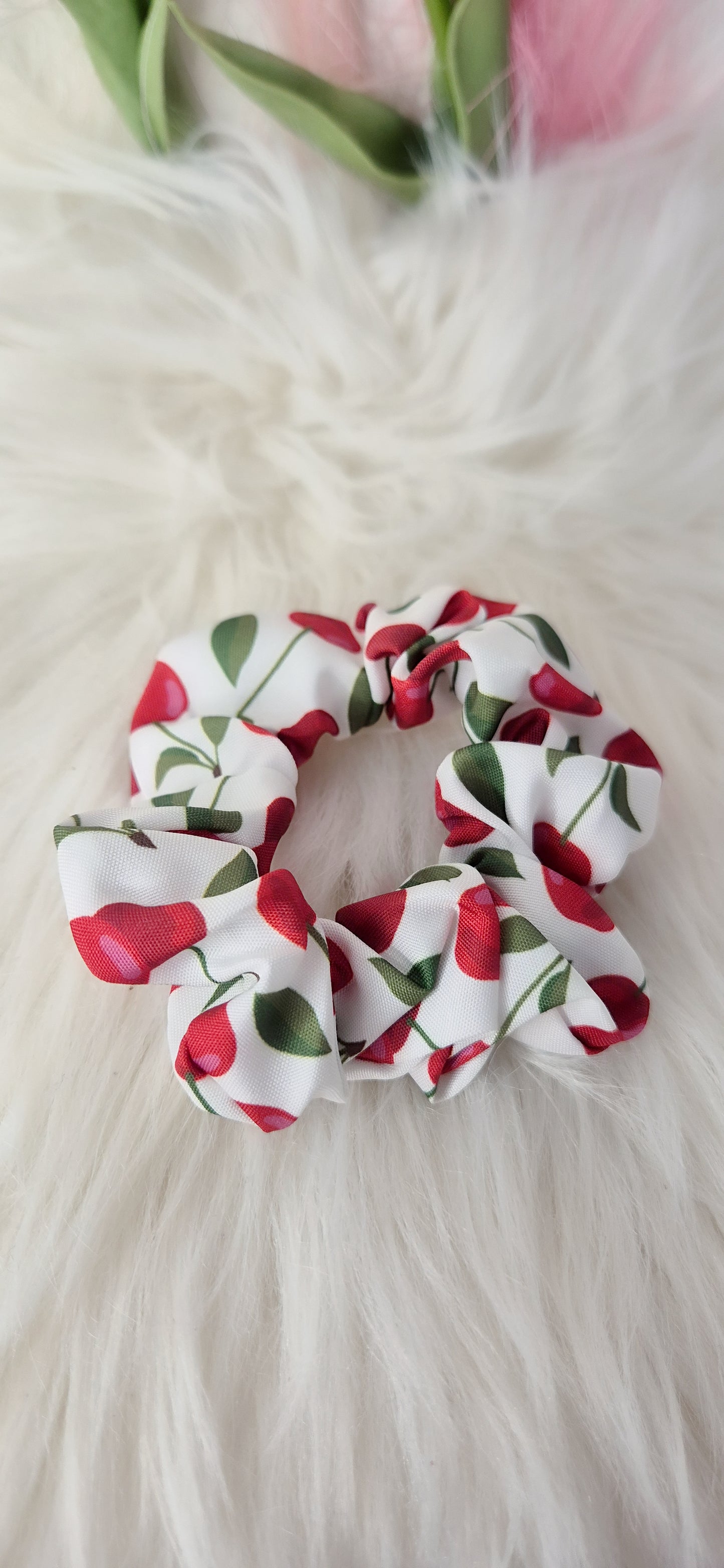 Scrunchies elastici per capelli Tuttifrutti 🍒🍋🍉 Estate 2025