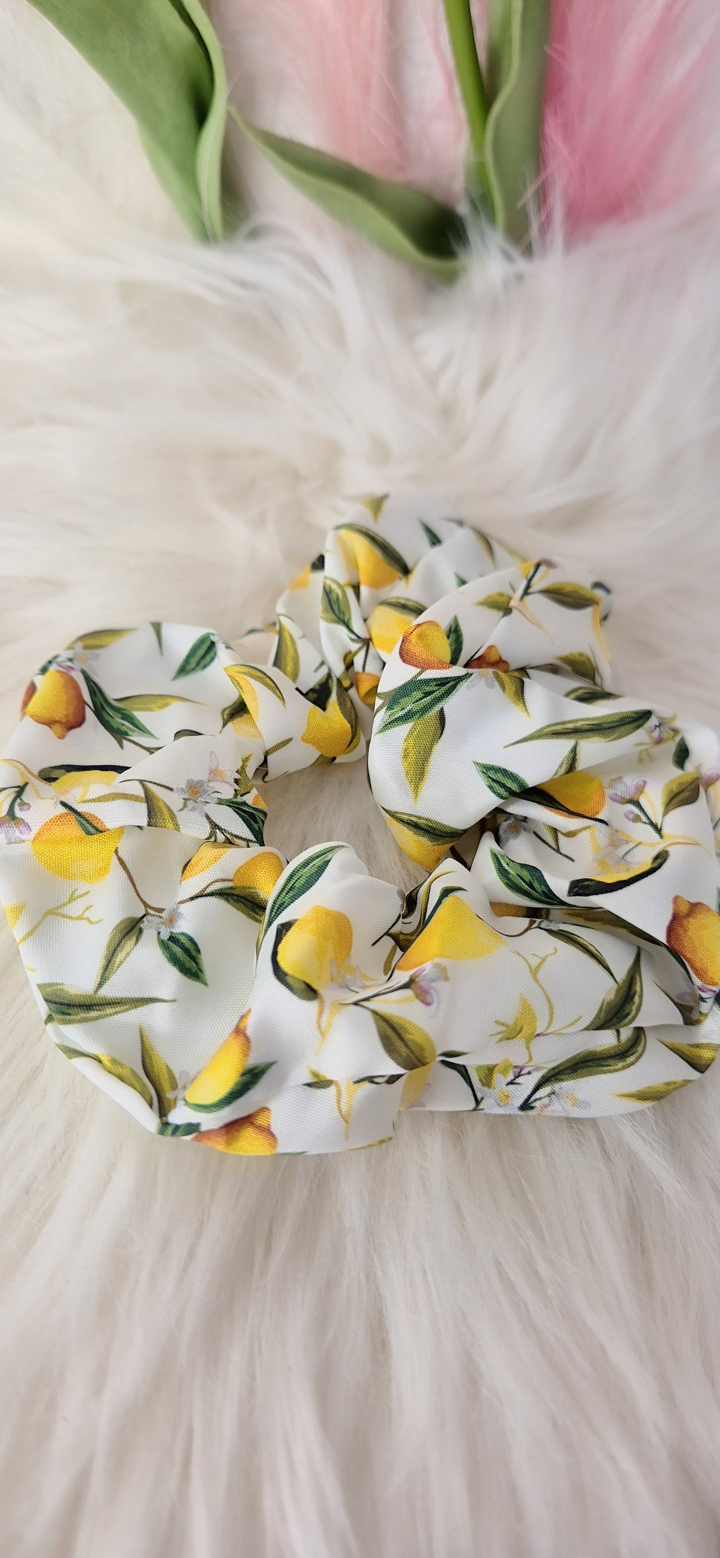 Scrunchies elastici per capelli Tuttifrutti 🍒🍋🍉 Estate 2025