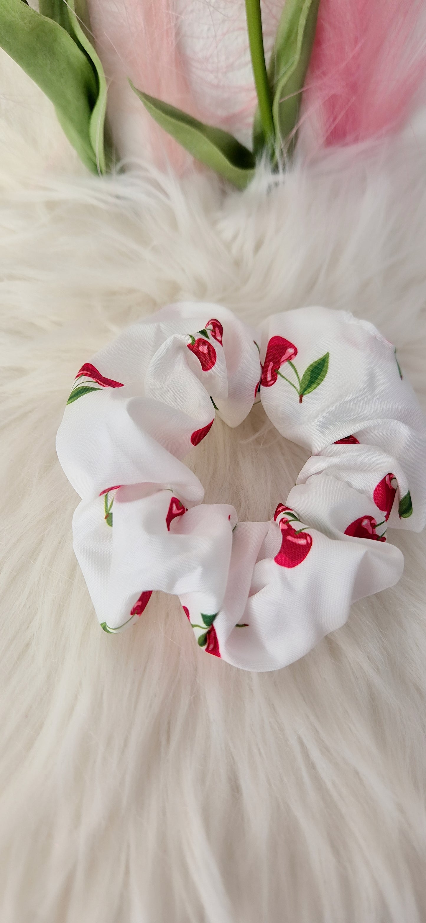 Scrunchies elastici per capelli Tuttifrutti 🍒🍋🍉 Estate 2025