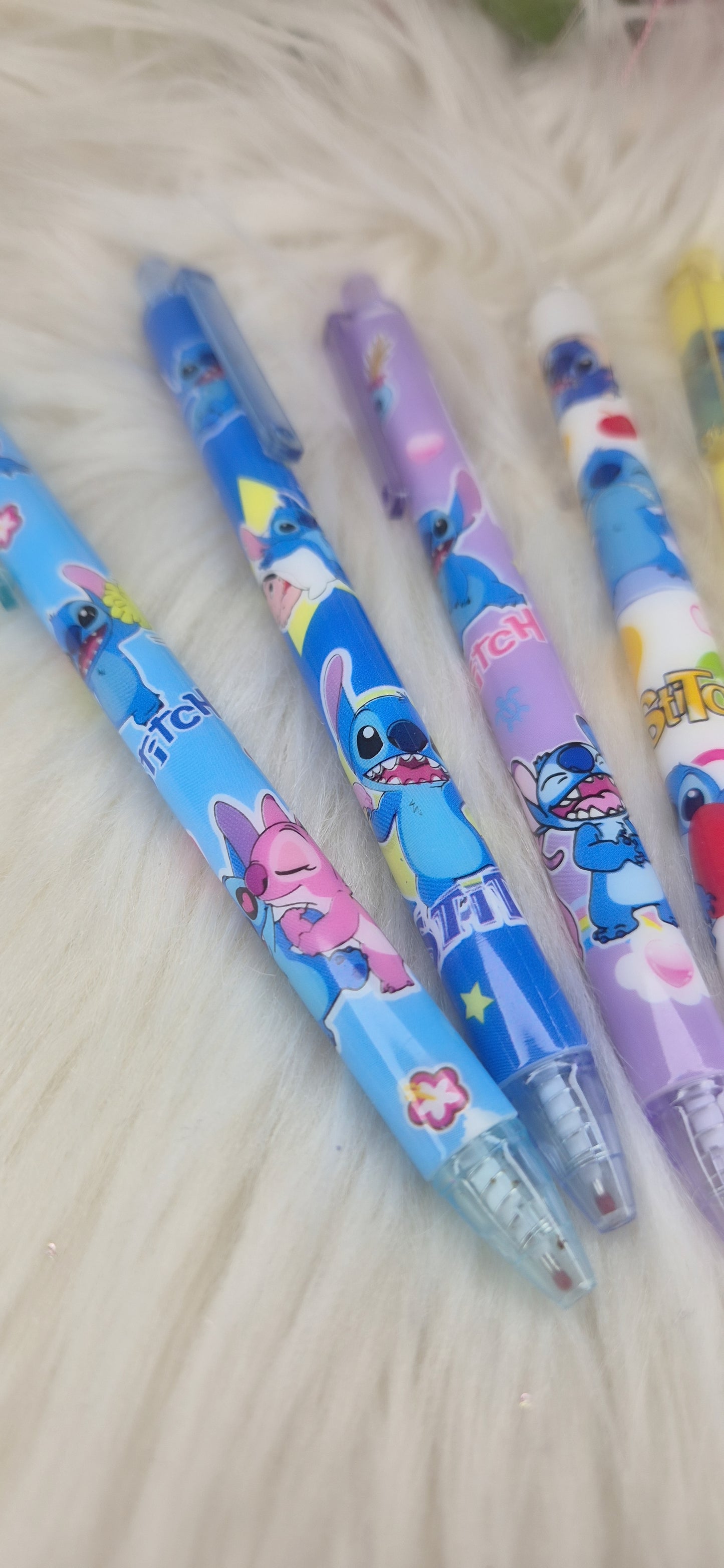Penna Lilo & Stitch a scatto inchiostro gel nero