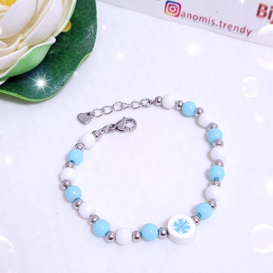 Bracciale Ghiaccio ❄️ in Acciaio misura regolabile