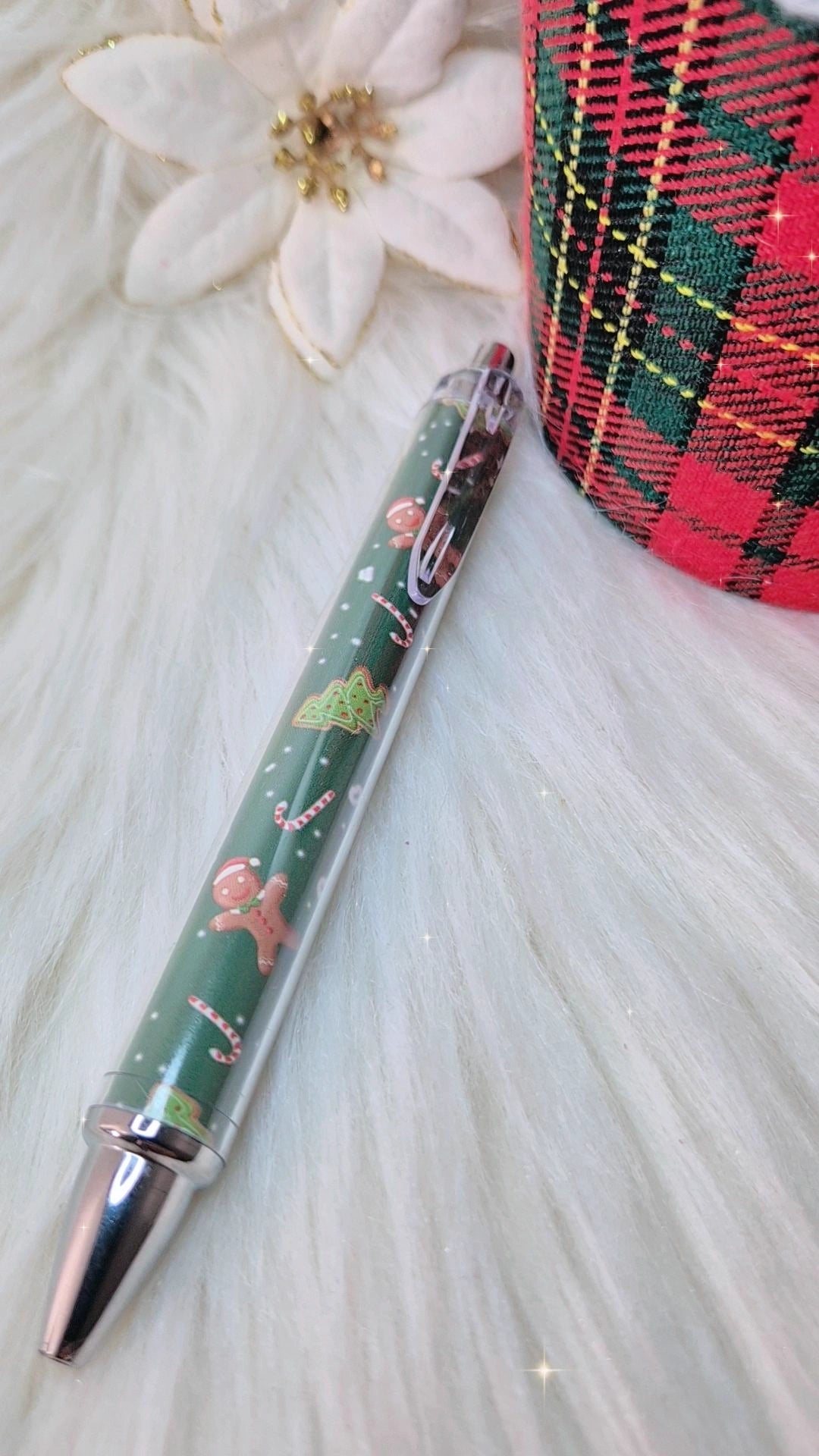 Penna Natalizia 🎅🏻 edizione limitata 2025🎄 inchiostro nero