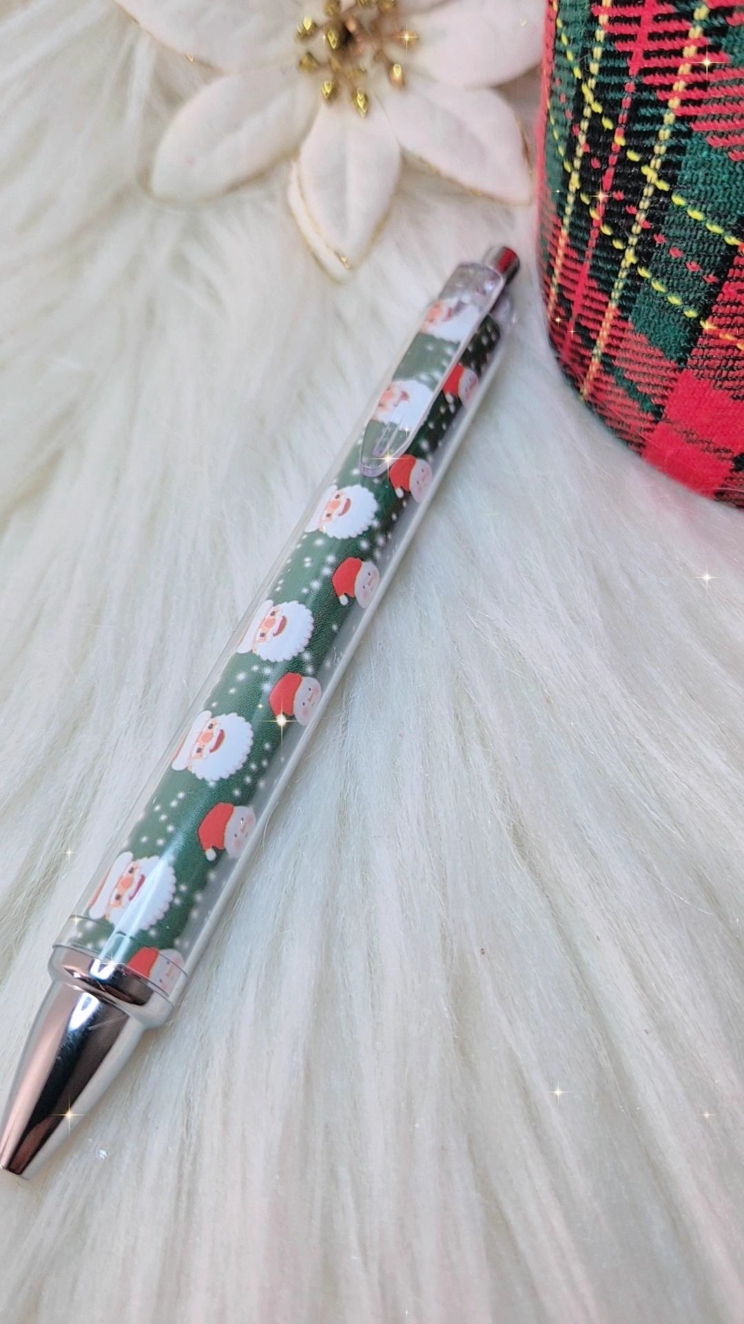 Penna Natalizia 🎅🏻 edizione limitata 2025🎄 inchiostro nero