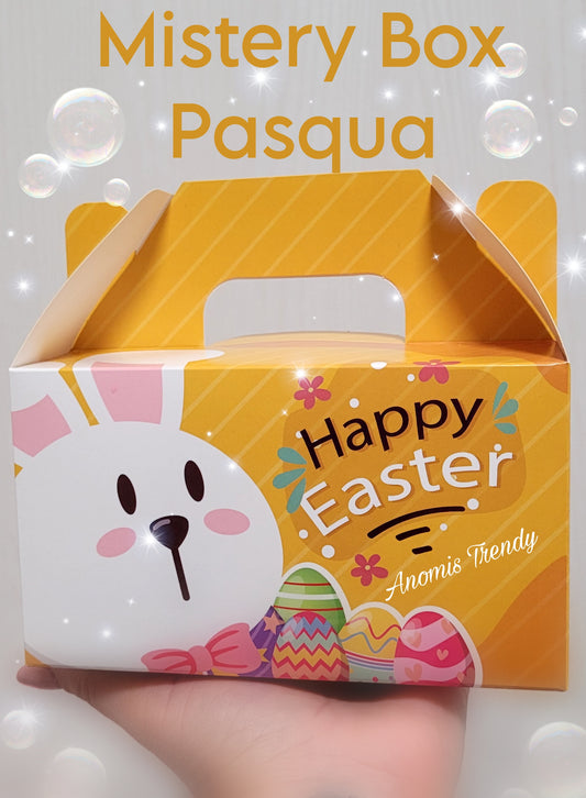MISTERY BOX Pasqua contiene 7 pezzi tra Bijoux Profumi Gadgets