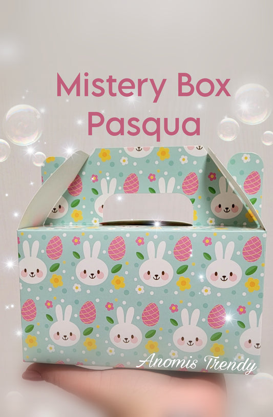 MISTERY BOX Pasqua contiene 7 pezzi tra Bijoux Profumi Gadgets