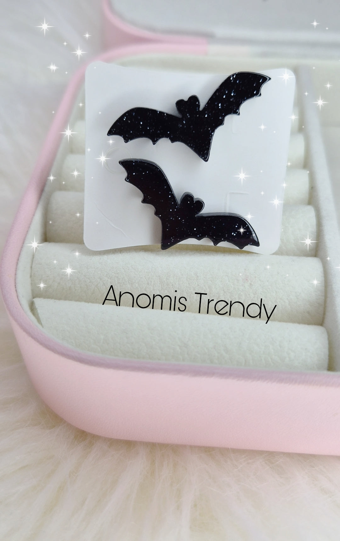 Orecchini Halloween linea GLITTER anallergici