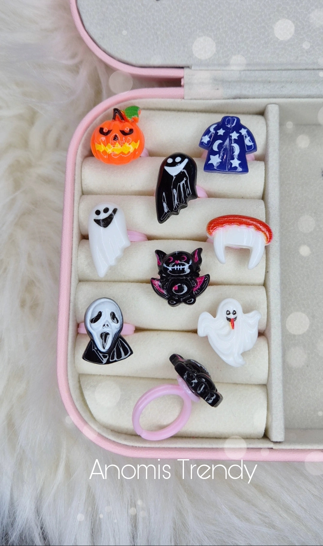 Anelli Halloween misura Bambina regolabile
