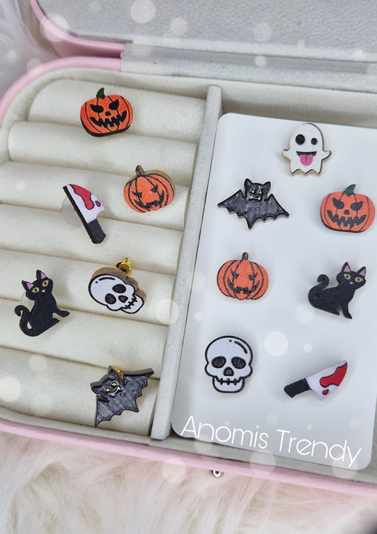 Mono orecchino singolo Halloween anallergico combinabile