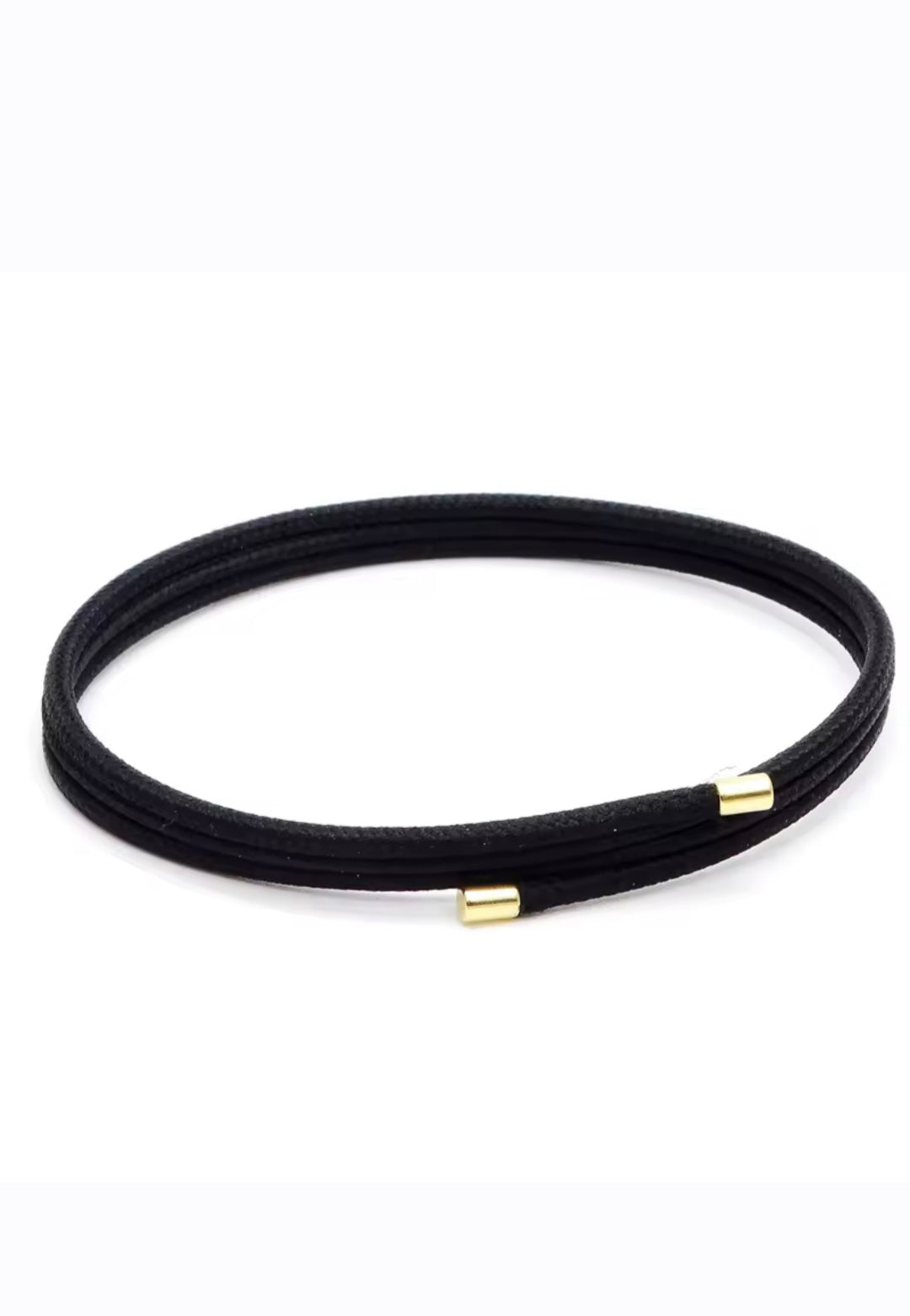 Collana magnetica (e bracciale) con charm a scelta omaggio, cordino lavabile anallergico, 51cm regolabile