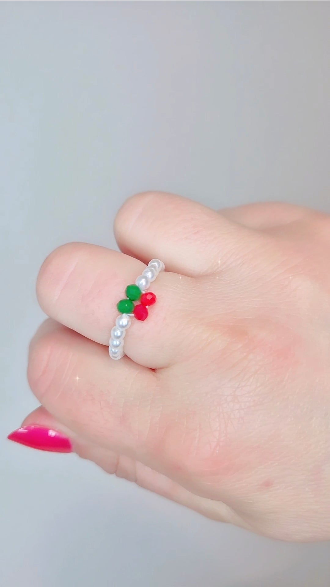 Nuova collezione Ciliegie🍒 Cavigliera Set Collana & Orecchini Anello acciaio anallergico