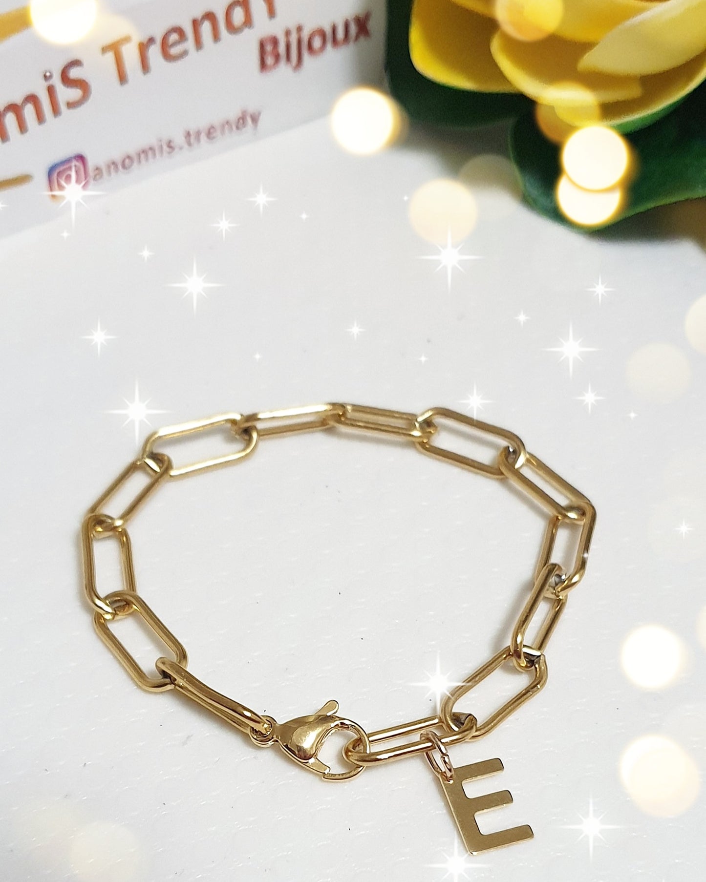 Bracciale catena graffetta