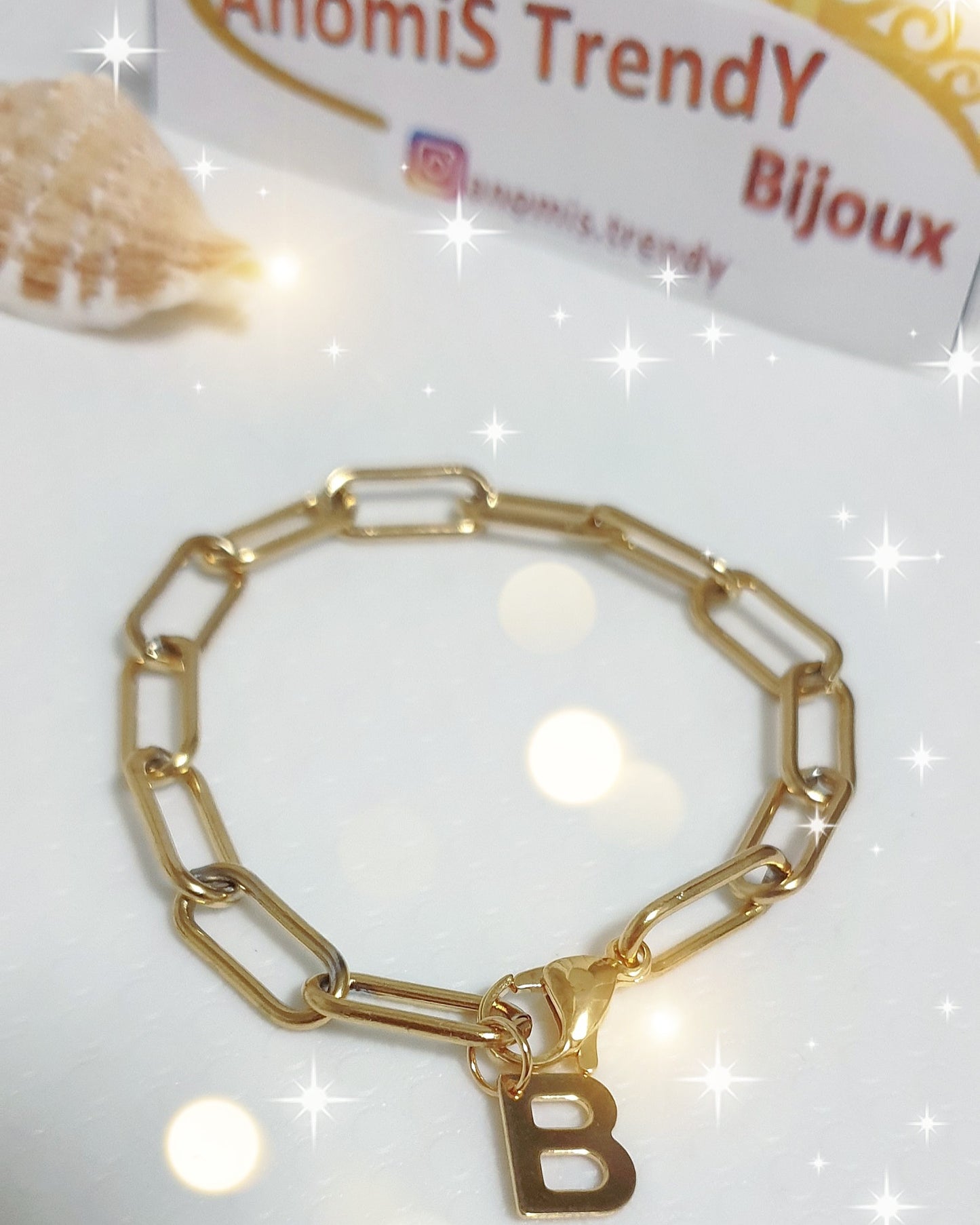 Bracciale catena graffetta