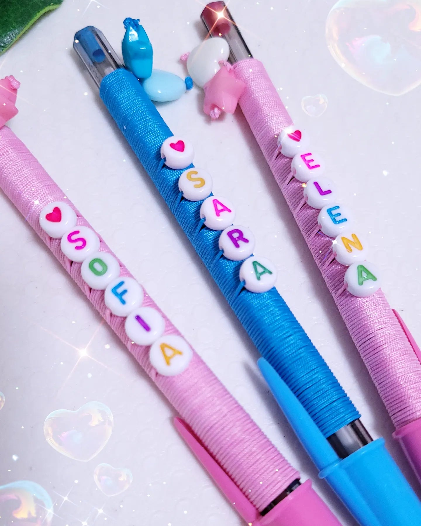 PENNA azzurra rivestimento Azzurro personalizzata