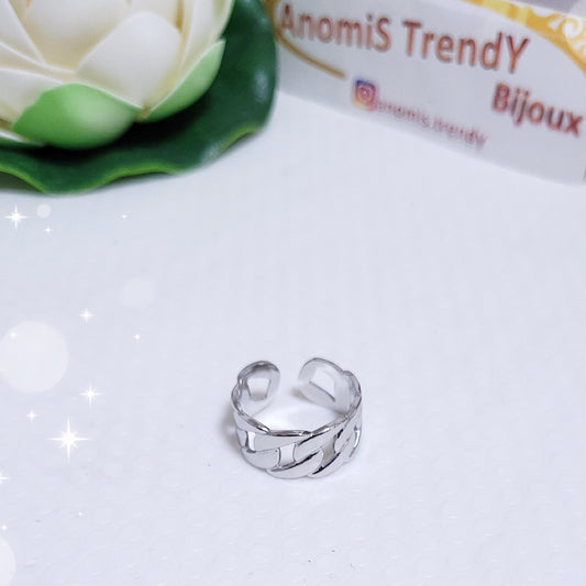 Anello catena piatta