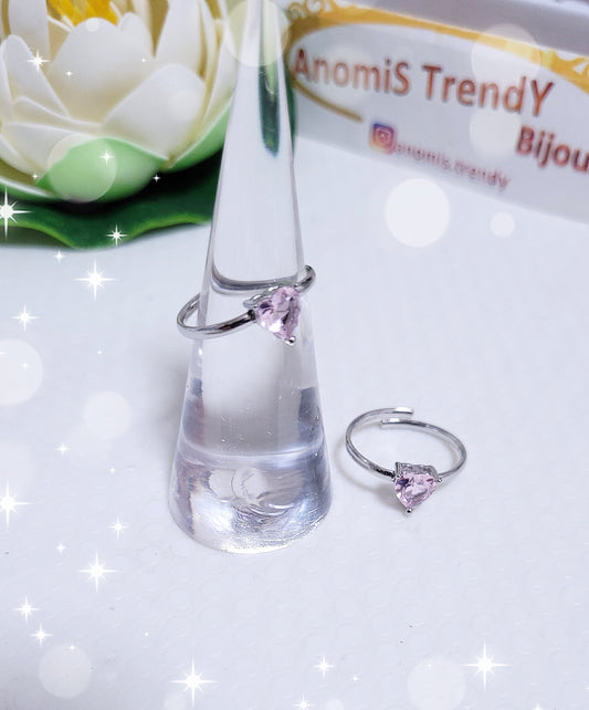 Anello Cuore Crystal