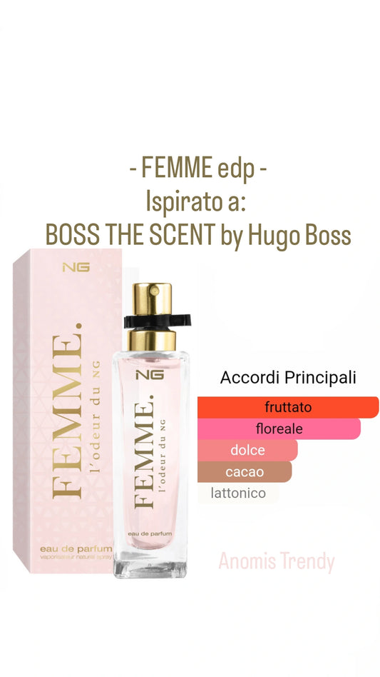 Profumo donna 15ml FEMME Eau de Parfum spray
