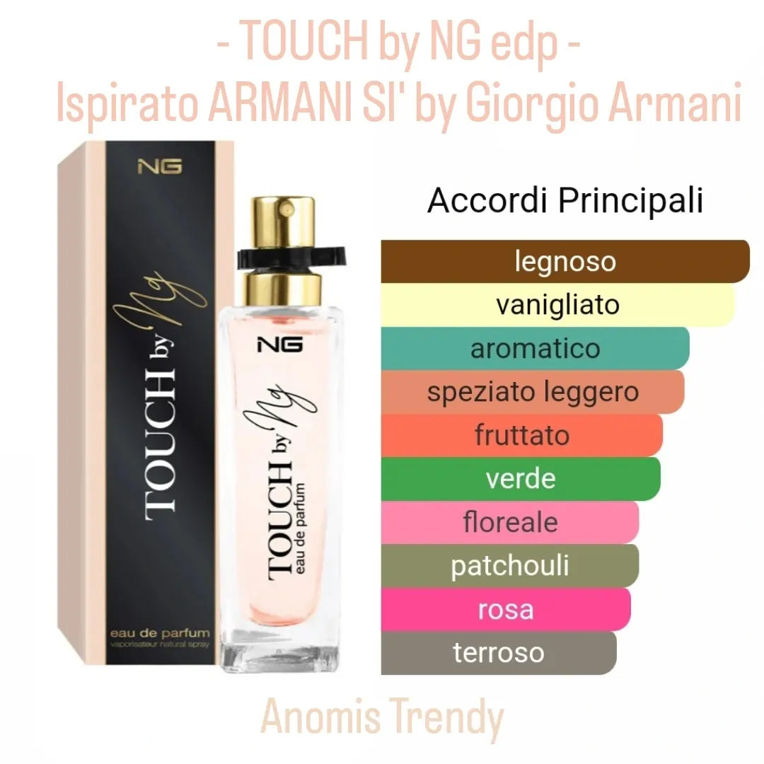 Profumo donna 15ml TOUCH Eau de Parfum spray